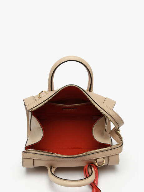 Mini Bowlingtas Bcbg Leder Lancel Beige bcbg A13689 ander zicht 2